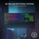 خرید کیبورد گیمینگ ریزر Razer BlackWidow V3 - سوئیچ سبز - تصویر 5