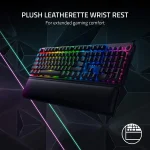 خرید کیبورد بی سیم گیمینگ ریزر مدل Razer BlackWidow V3 Pro - سوئیچ زرد - تصویر 5