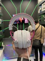 خرید هدست اپن باکس hyperx cloud 2 سفید صورتی - تصویر 6