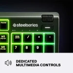 خرید کیبورد گیمینگ استیل سریز مدل Steelseries apex 3 full size - تصویر 6