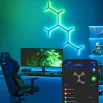 خرید چراغ دیواری هوشمند گووی 7 تیکه Govee Glide RGBIC Y Lights - تصویر 4