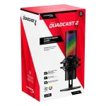 خرید میکروفون هایپرایکس HyperX QuadCast 2 S - مشکی - تصویر 10