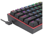 خرید کیبورد گیمینگ ردراگون Redragon K617 FIZZ RGB Black - تصویر 4