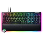 خرید کیبورد گیمینگ ریزر مدل RAZER BLACKWIDOW V4 PRO GREEN SWITCH