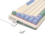 کیبورد بی سیم گیمینگ ردراگون Redragon Geb K673 CPG PRO RGB Wireless - سوئیچ قرمز - تصویر 4